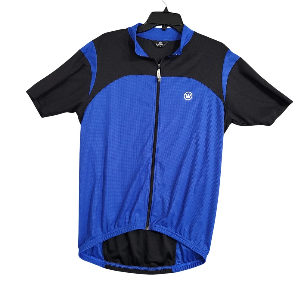 Canari Cycling Jersey Full Zip Short Sleeve Bike Ride Athletic Top Mens Medium‎